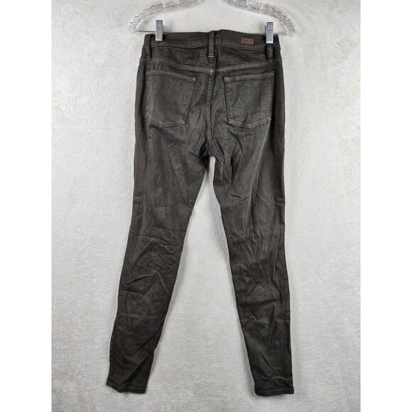 Lila Ryan Women's Brown Tapered Slim Denim Jeans Size 27 - Picture 3 of 3